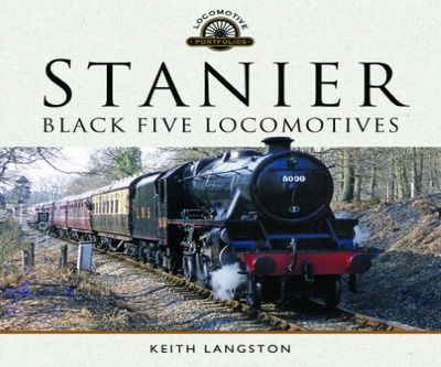 Image showing the cover of Stanier: Black Five Locomotives by Keith Langston