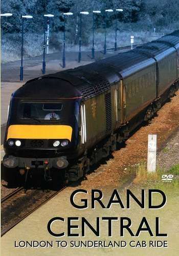 Image showing the cover of the Grand Central - London To Sunderland driver's eye view film