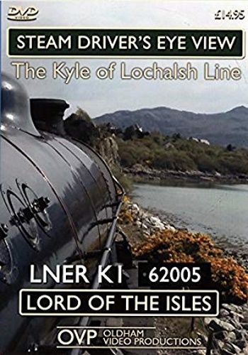 Image showing the cover of the Kyle of Lochalsh Line steam driver's eye view film