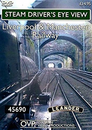 Image showing the cover of the Liverpool & Manchester Railway steam driver's eye view film