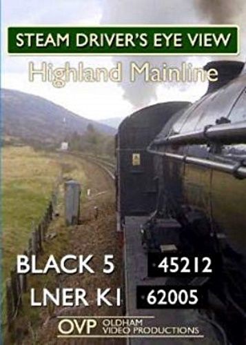 Image showing the cover of the Highland Mainline (Inverness - Aviemore - Perth) steam driver's eye view film