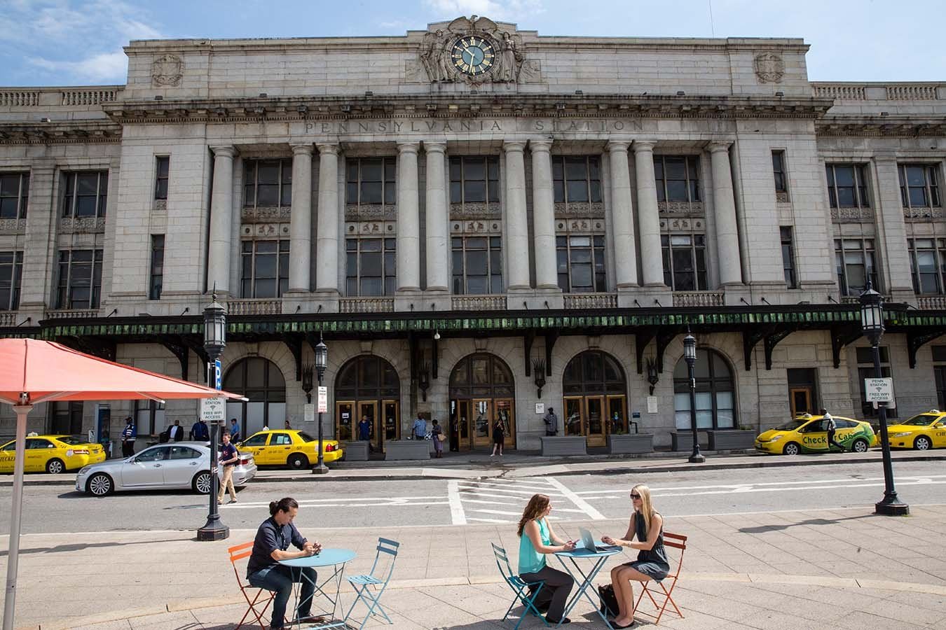 Image showing frontage of the historic Baltimore Penn Station