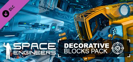 Clickable image taking you to the Steam store page for the Decorative Pack DLC for Space Engineers