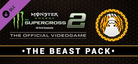 Clickable image taking you to the Steam store page for the Beast Pack DLC for Monster Energy Supercross - The Official Videogame 2