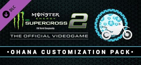 Clickable image taking you to the Steam store page for the Ohana Customization Pack DLC for Monster Energy Supercross - The Official Videogame 2