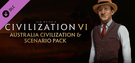 Clickable image taking you to the Indiegala store page for the Australia Civilization & Scenario Pack DLC for Sid Meierâ€™s CivilizationÂ® VI