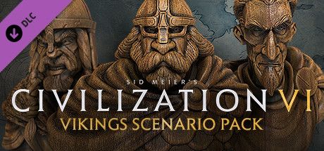 Clickable image taking you to the Indiegala store page for the Vikings Scenario Pack DLC for Sid Meierâ€™s CivilizationÂ® VI