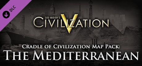 Clickable image taking you to the Indiegala store page for the Cradle of Civilization Map Pack: Mediterranean DLC for Sid Meierâ€™s CivilizationÂ® V