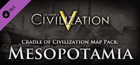 Clickable image taking you to the Indiegala store page for the Cradle of Civilization Map Pack: Mesopotamia DLC for Sid Meierâ€™s CivilizationÂ® V