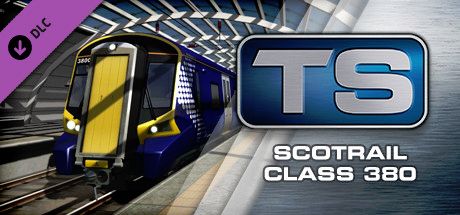 Clickable image taking you to the DPSimulation page for the ScotRail Class 380 EMU Add-On DLC for Train Simulator