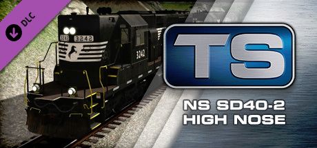Clickable image taking you to the DPSimulation page for the Norfolk Southern SD40-2 High Nose Loco Add-On DLC for Train Simulator