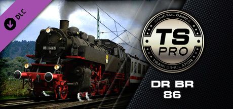 Clickable image taking you to the DPSimulation page for the DR BR 86 Loco Add-On DLC for Train Simulator
