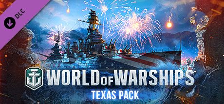 Clickable image taking you to the Steam store page for the Texas Pack DLC for World of Warships