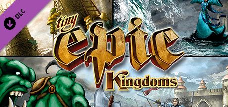 Clickable image taking you to the Steam store page for the Tiny Epic Kingdoms + Heroes' Call DLC for Tabletop Simulator