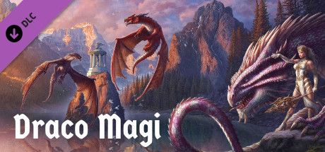 Clickable image taking you to the Steam store page for the Draco Magi DLC for Tabletop Simulator