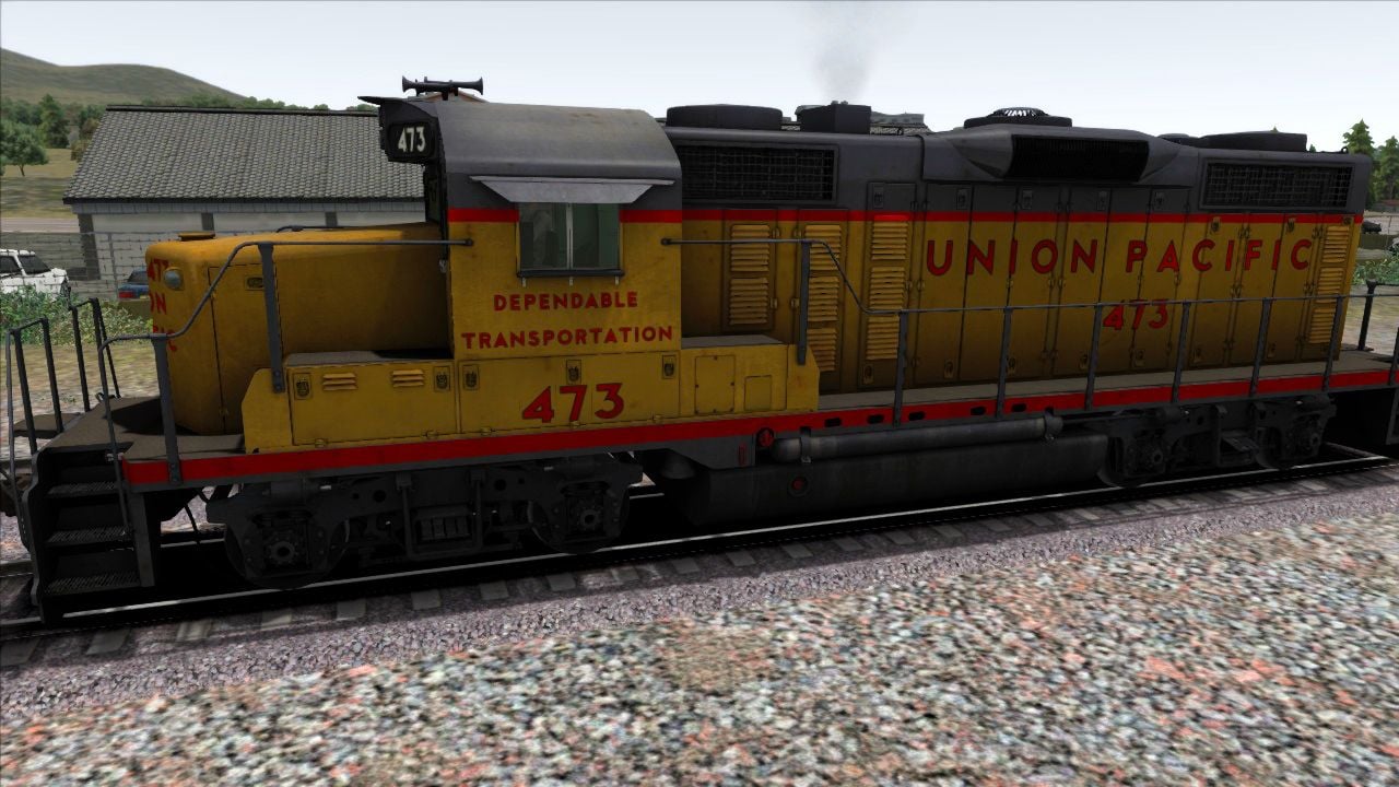 Image showing screenshot of the GP20 Union Pacific Add-on Livery on the TS Marketplace