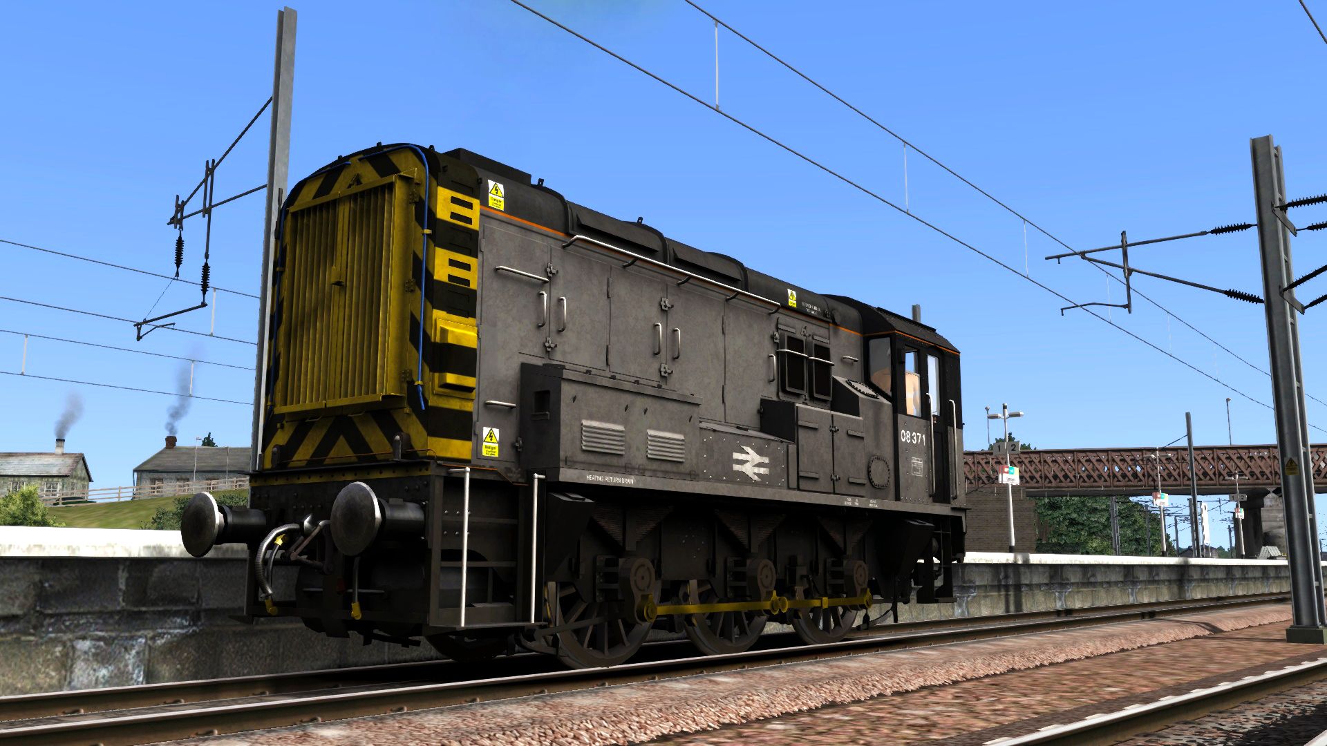 Image showing screenshot of the BR General Class 08 Add-on Livery on the TS Marketplace