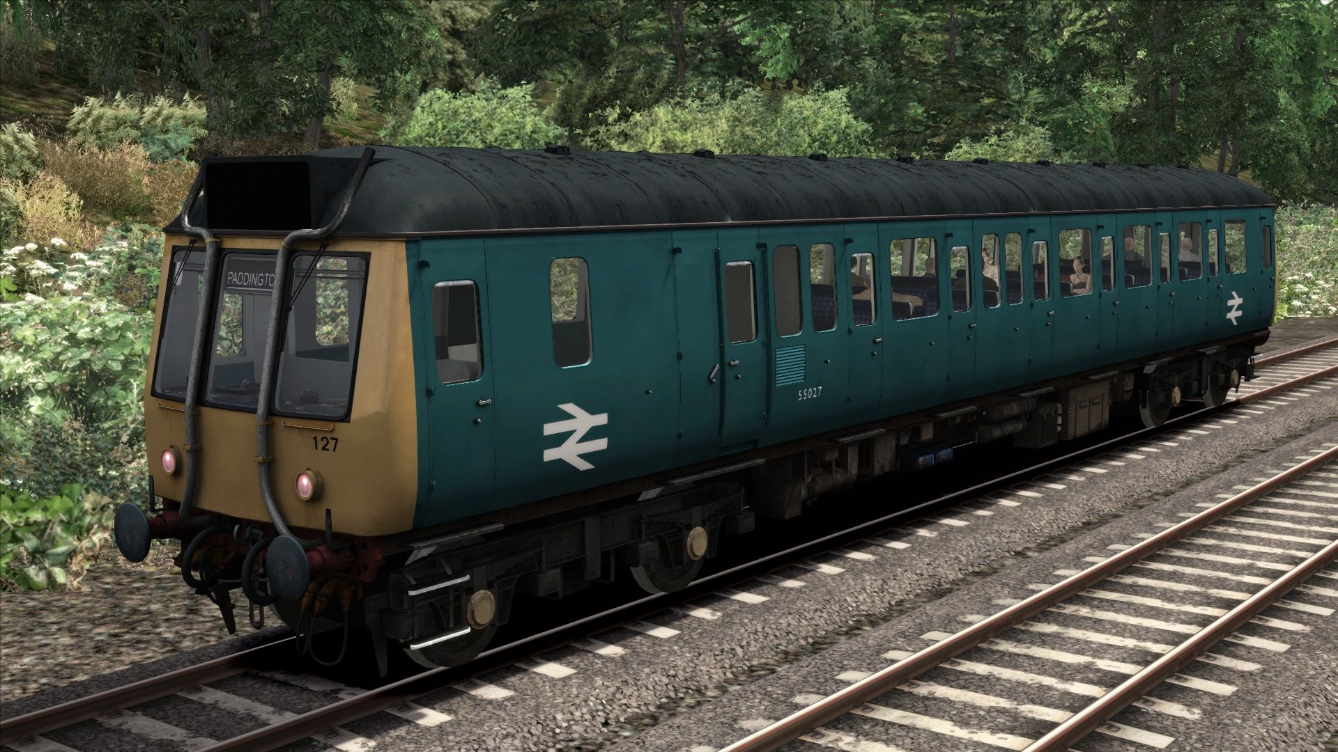 Image showing screenshot of the BR Blue Class 121 Add-On Livery on the TS Marketplace