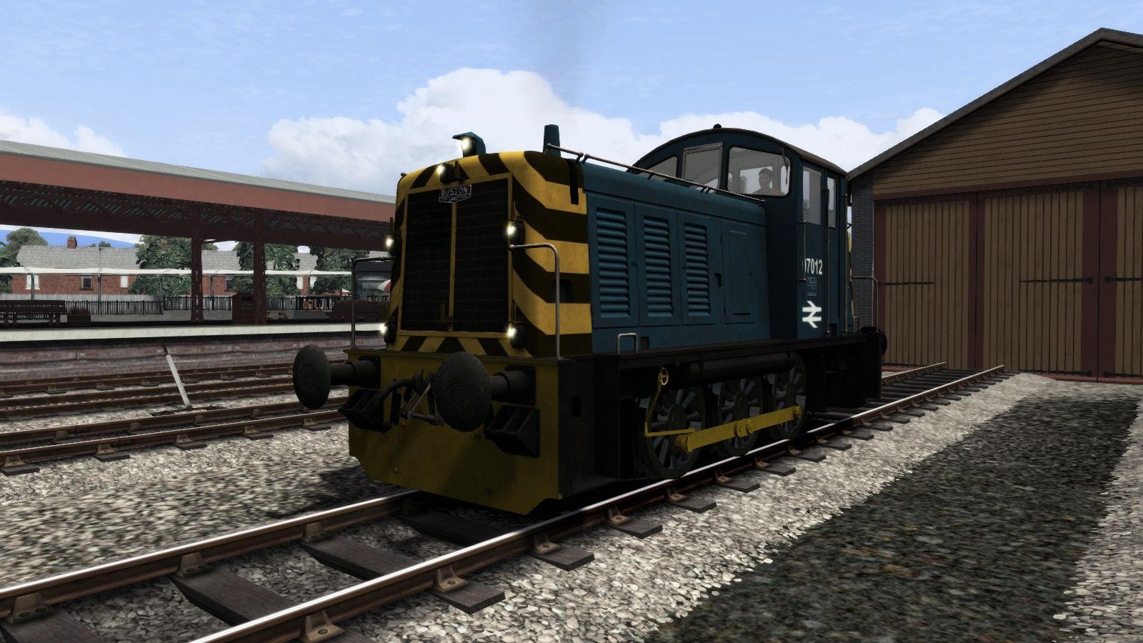 Image showing screenshot of the BR Blue Class 07 Add-On Livery on the TS Marketplace