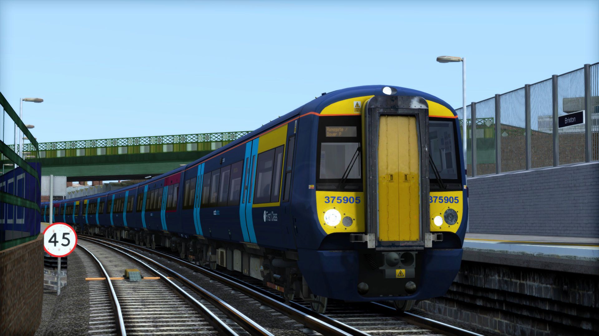 Image showing screenshot of the Class 375 Southeastern Livery Pack Add-On on the TS Marketplace