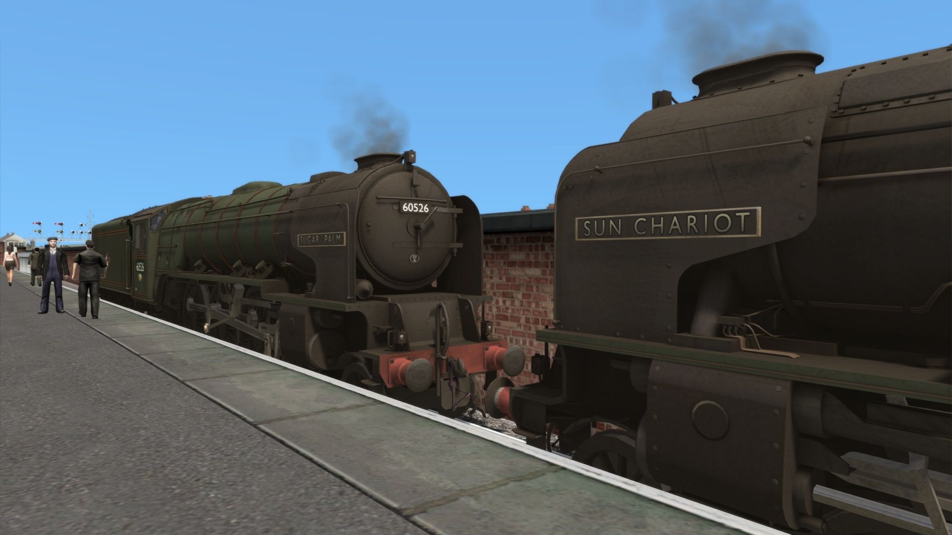 Image showing screenshot of the British Railways Class A2 Livery Pack Add-On on the TS Marketplace