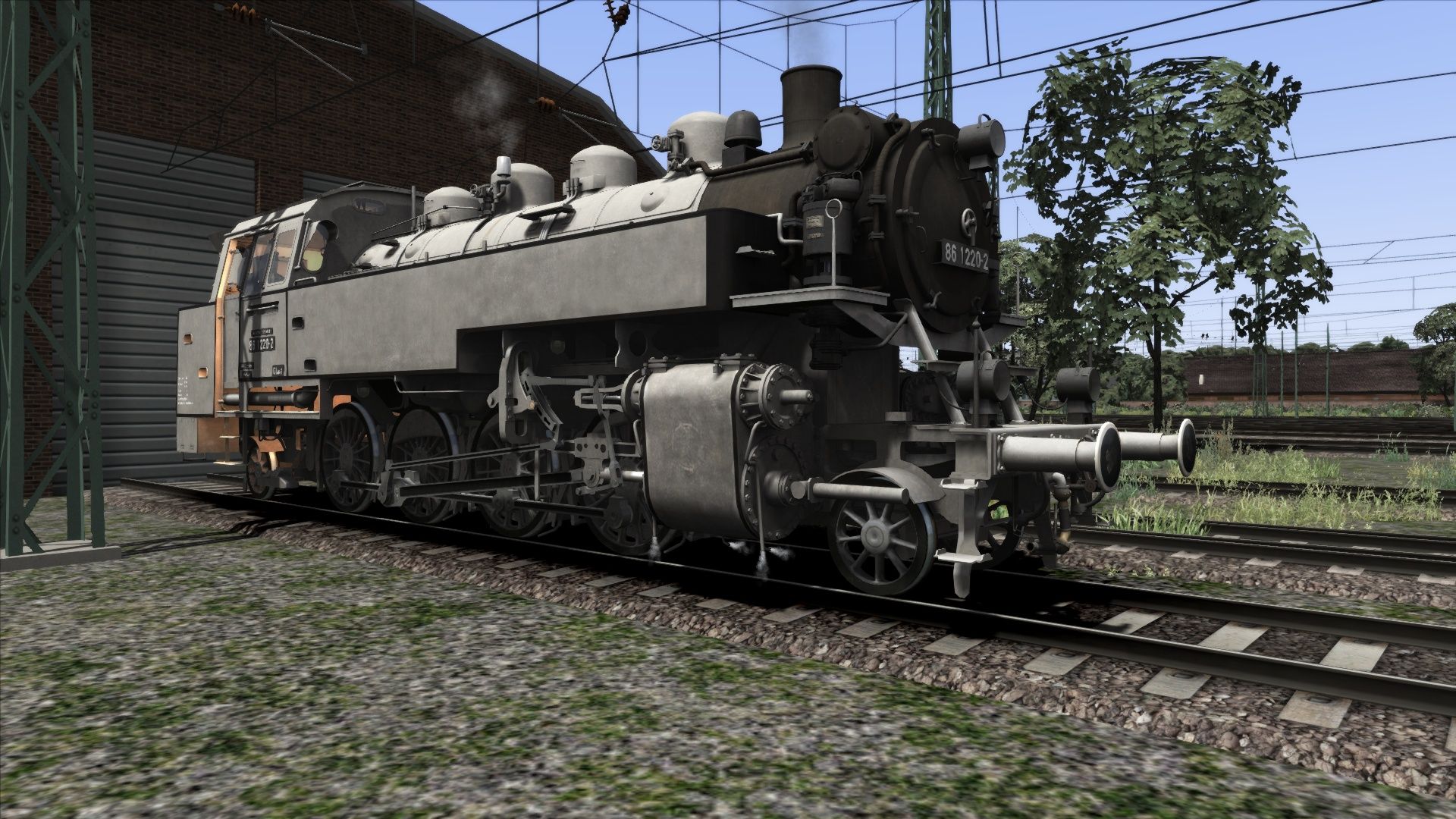 Image showing screenshot of the DRG BR 86 Grey Livery Pack Add-On on the TS Marketplace