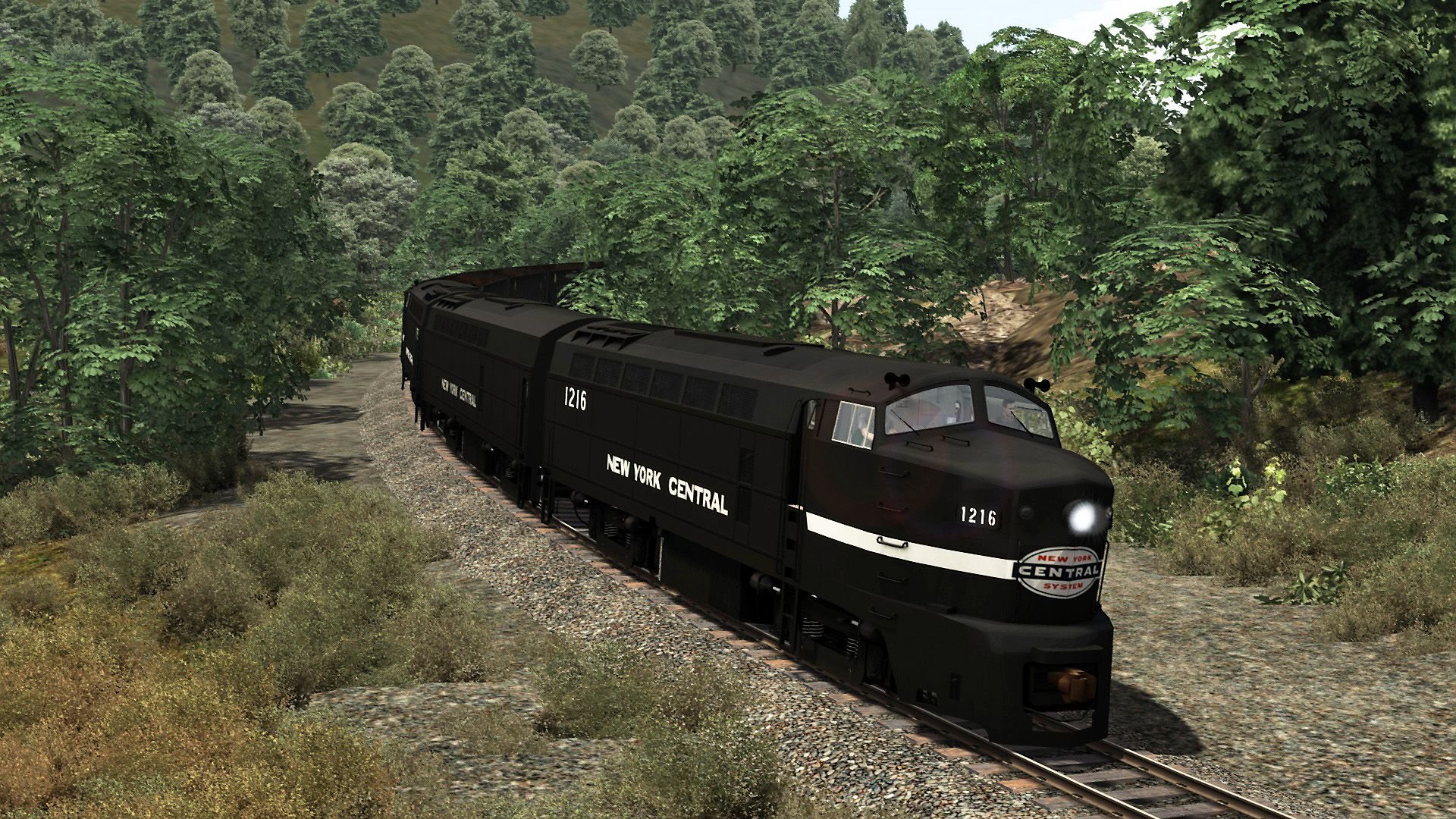 Image showing screenshot of the New York Central RF-16 Livery Add-On on the TS Marketplace