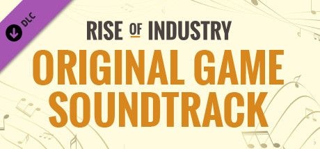 Clickable image taking you to the Steam store page for the Official Soundtrack DLC for Rise of Industry