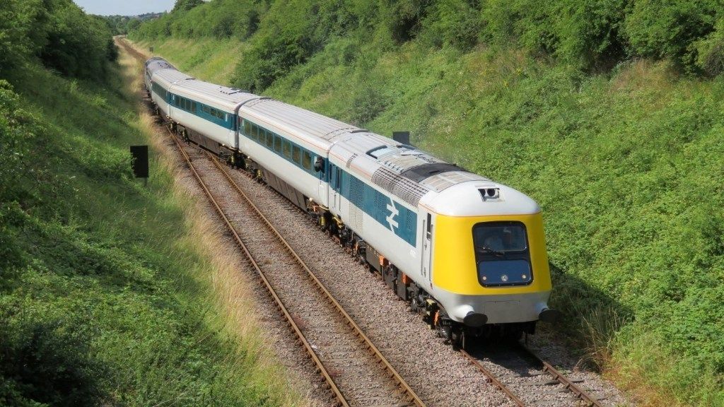 Image showing preserved prototype HST powercar 41001