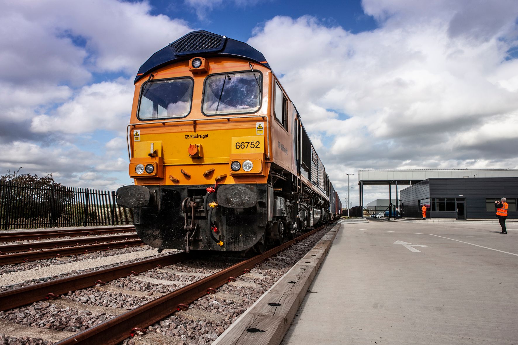 Image showing GBRf class 66 locomotive