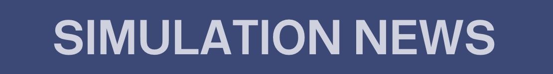 Image showing the Simulation News heading.