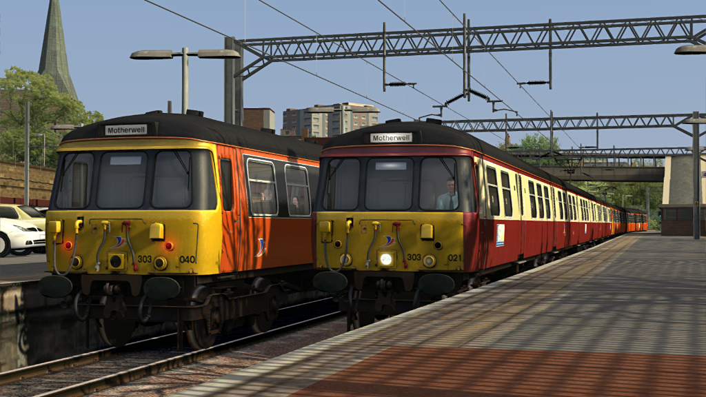 Image showing screenshot of a Class 303 EMU as seen in the Armstrong Powerhouse Class 303 Sound Pack
