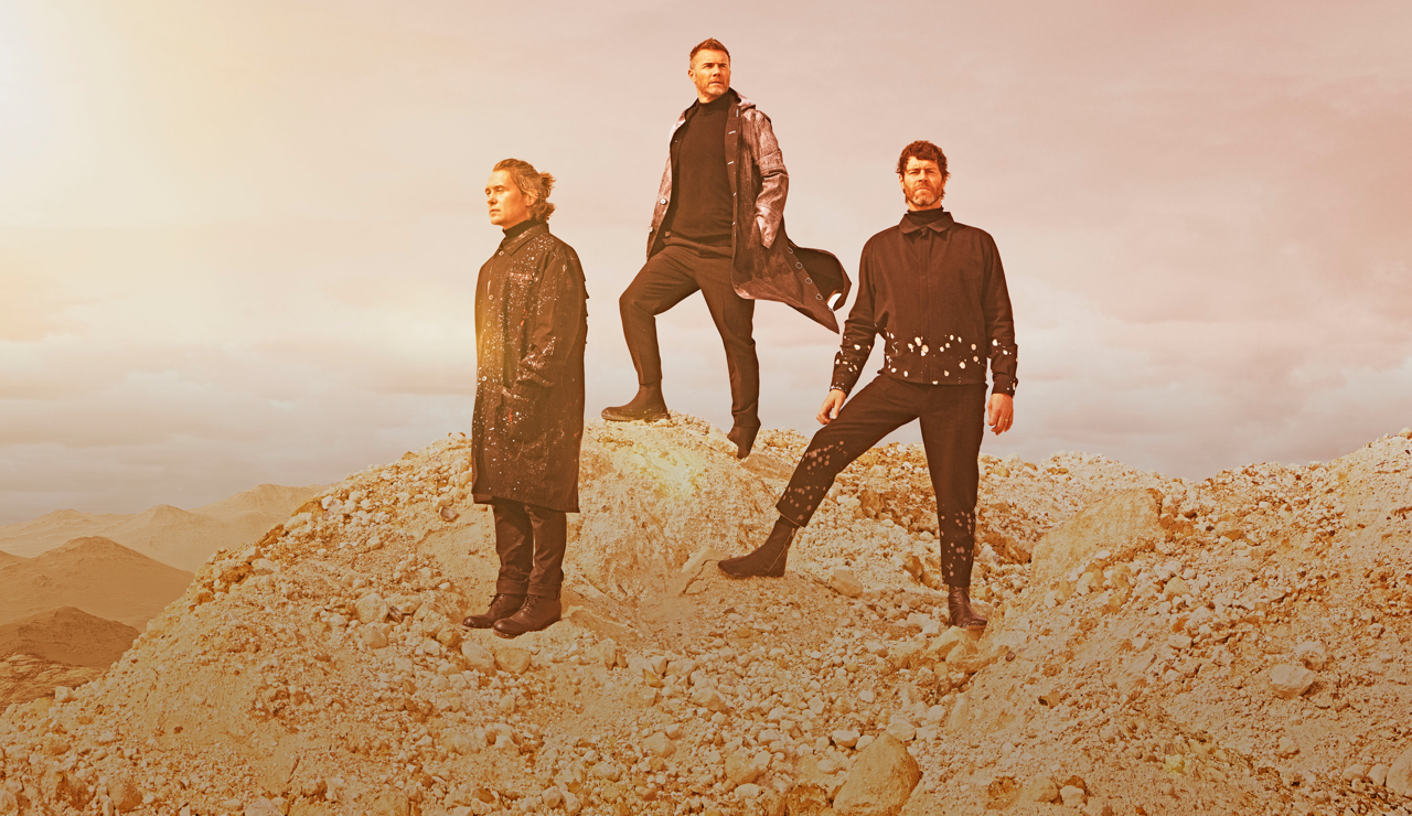 Image showing the three members of Take That