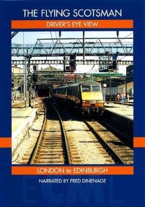 Image showing the front cover of the Flying Scotsman: London to Edinburgh Driver's Eye View video