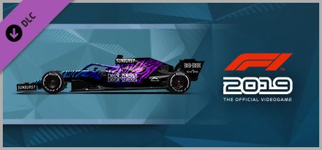 Clickable image taking you to the Steam store page for the Car Livery 'CNH2N+2ENERGY - Tiger' DLC for F1 2019