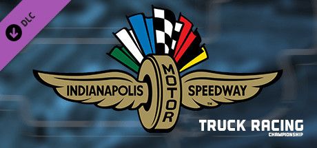 Clickable image taking you to the Green Man Gaming store page for the Indianapolis Motor Speedway DLC for FIA European Truck Racing Championship