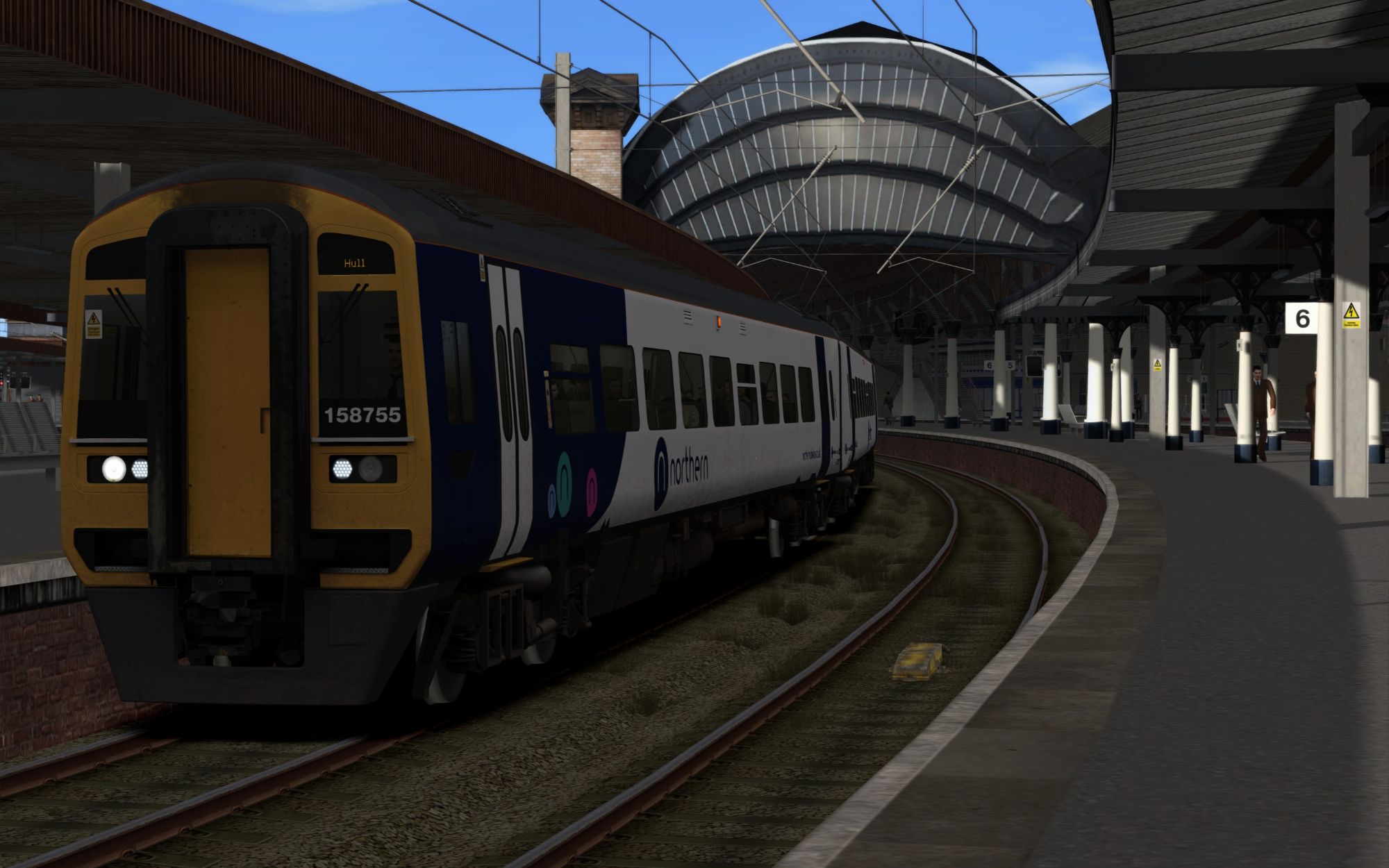 Image showing screenshot of the 2R97 - 1850 York to Hull scenario