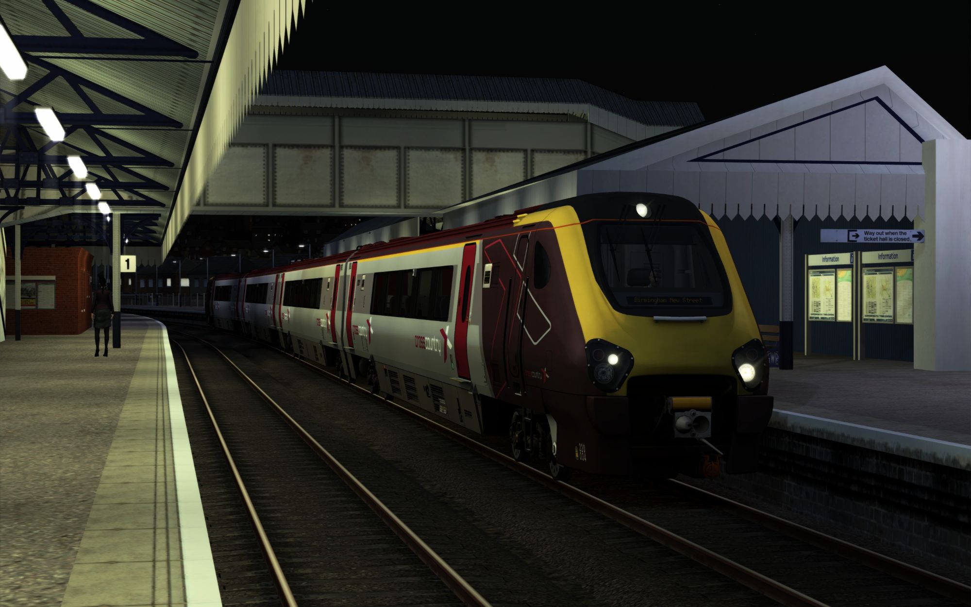 Image showing screenshot of the 1M80 - 2020 Paignton to Birmingham New Street scenario