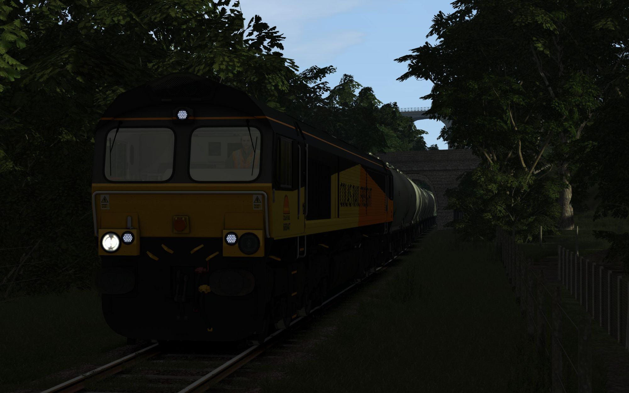 Image showing screenshot of the 6C36 - 0625 Moorswater to Aberthaw Part 1 scenario