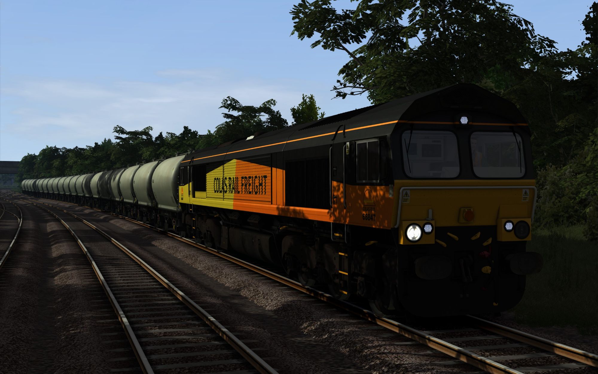 Image showing screenshot of the 6C36 - 0625 Moorswater to Aberthaw Part 2 scenario