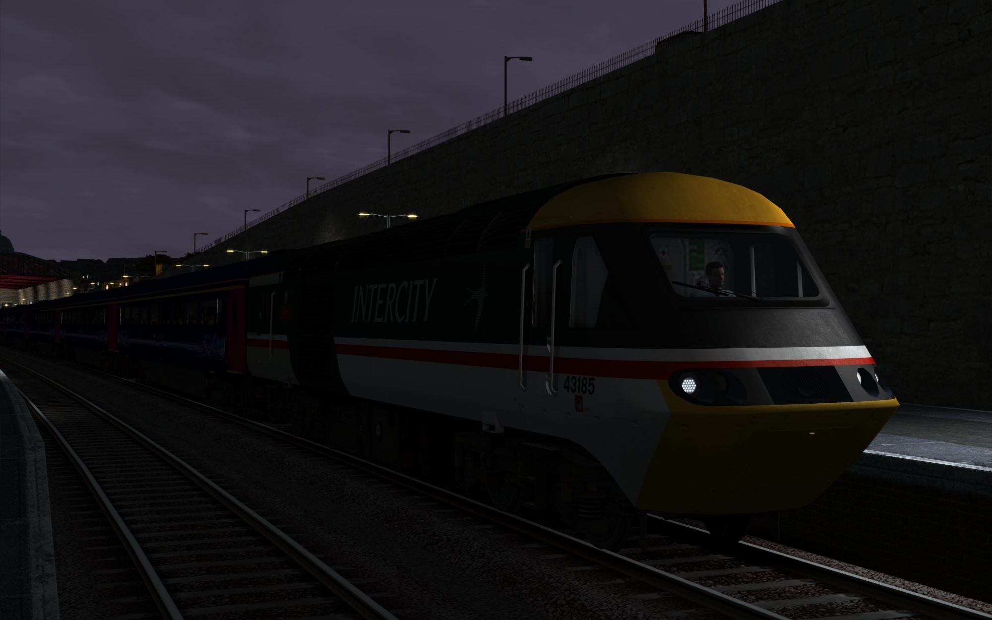 Image showing screenshot of the 1A77 - 0541 Penzance to London Paddington scenario