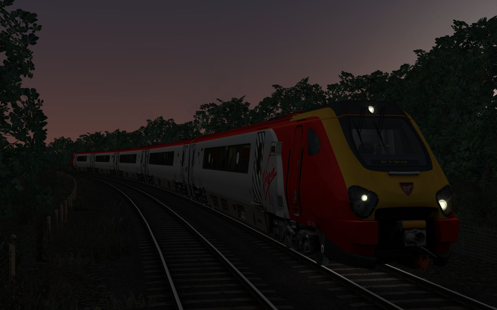 Image showing screenshot of the 5K32 - 2110 Wrexham General to Crewe CS scenario