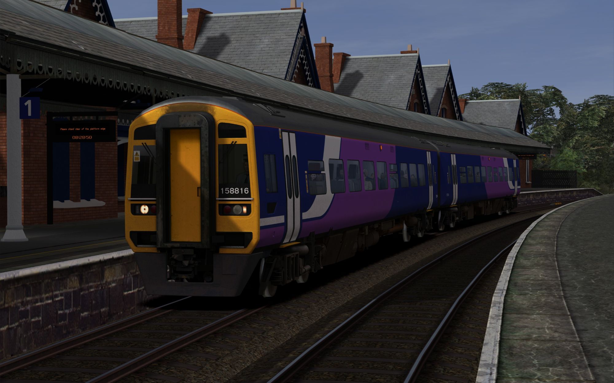 Image showing screenshot of the 2N08 - 0544 Carlisle to Nunthorpe scenario