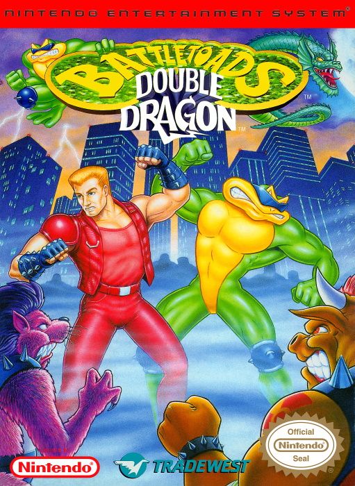 Image showing the Battletoads/Double Dragon box art