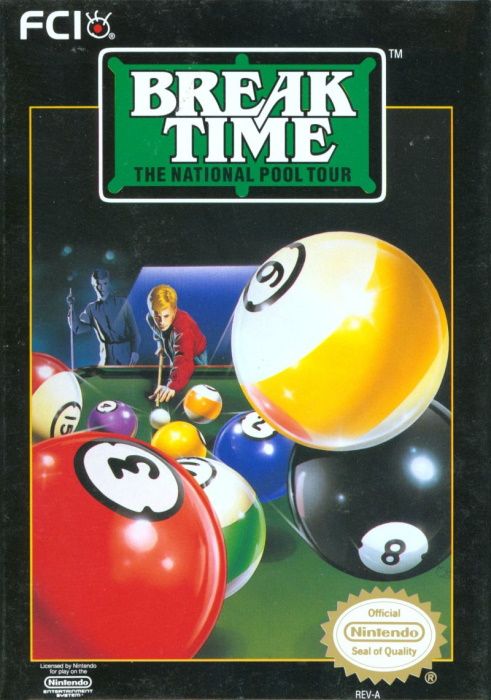 Image showing the Break Time: The National Pool Tour box art