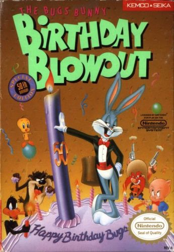 The Bugs Bunny Birthday Blowout NES | Buy Now | DPSimulation
