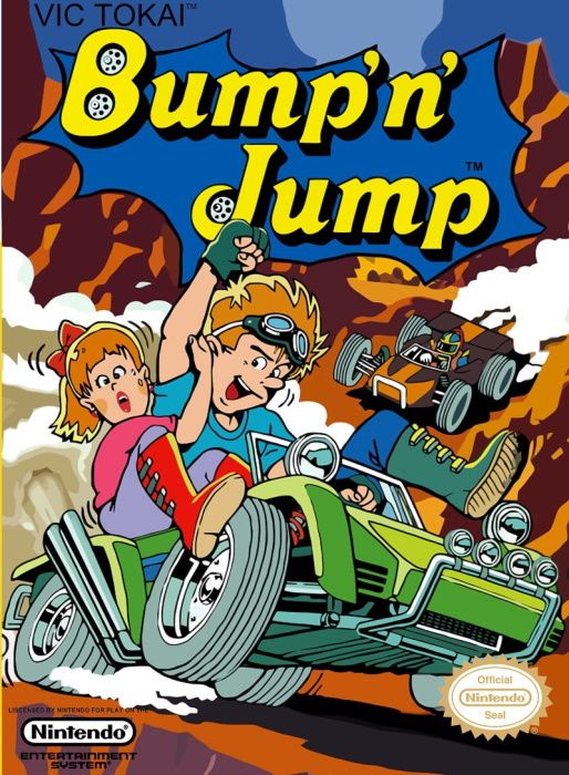Image showing the Bump 'n' Jump box art