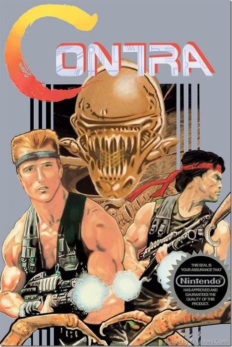 Clickable image taking you to the page for Contra NES