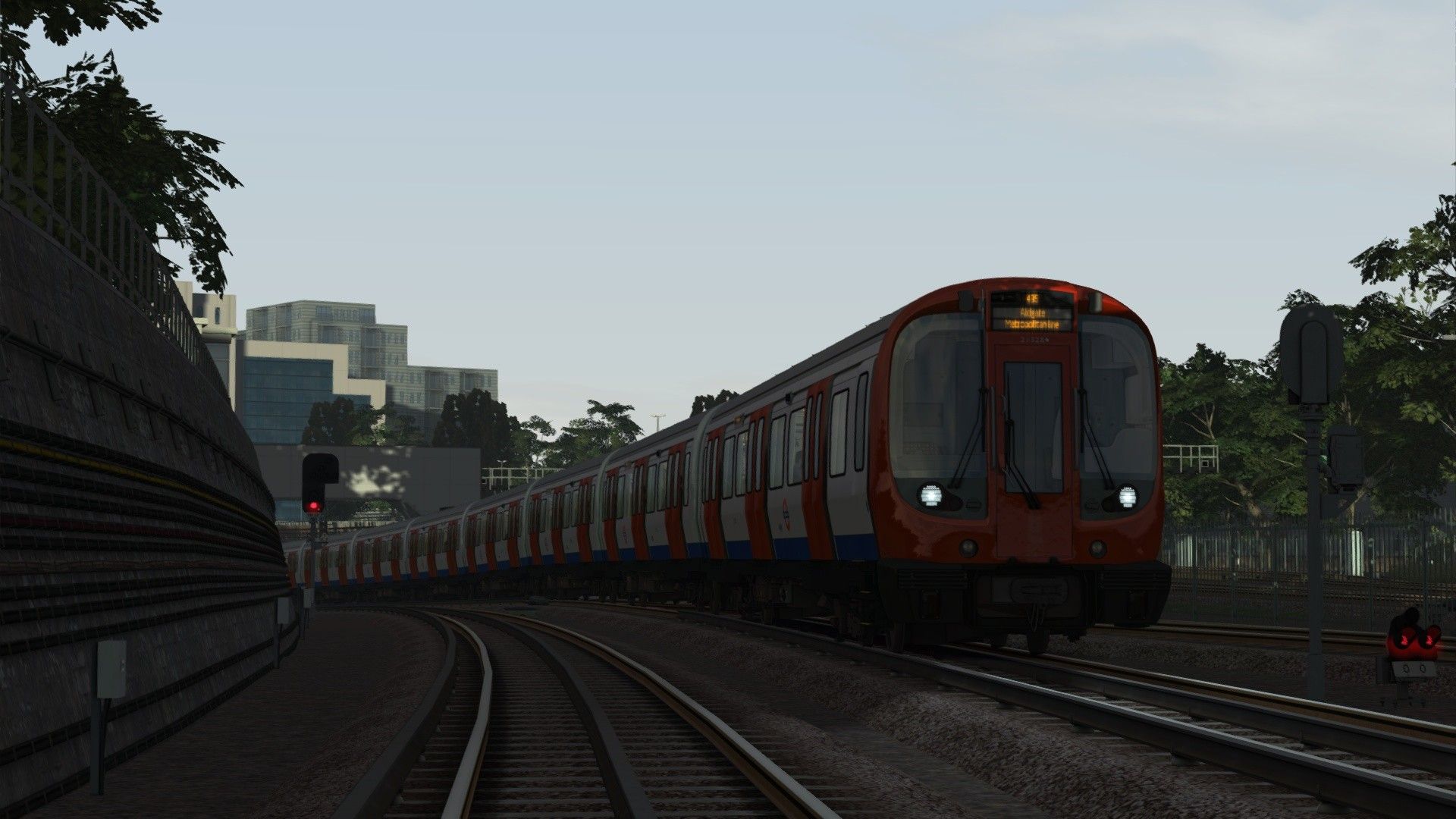london underground train simulator
