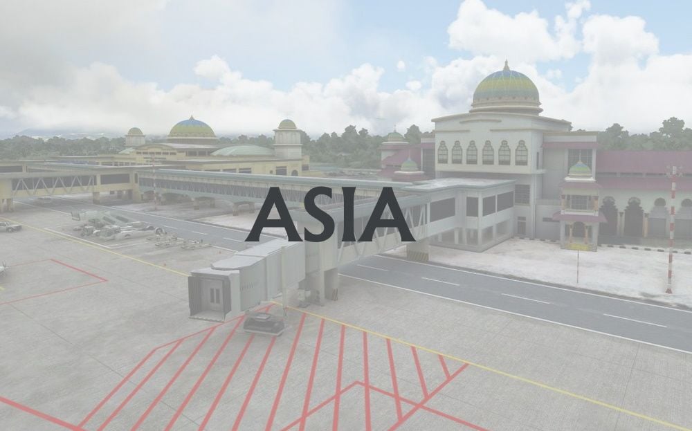MSFS Asian Airports